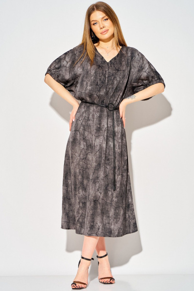 Платье Laikony L-954 графит - фото 11