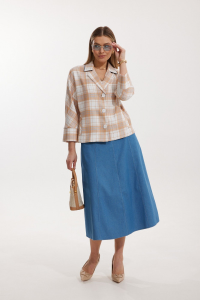 Жакет, юбка Kaloris 2309 - фото 9