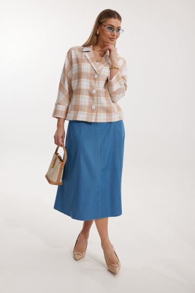 Жакет, юбка Kaloris 2309 - фото 2