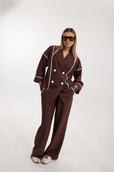 Брюки, жакет Kaloris 2302 - фото 11