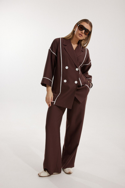 Брюки, жакет Kaloris 2302 - фото 8