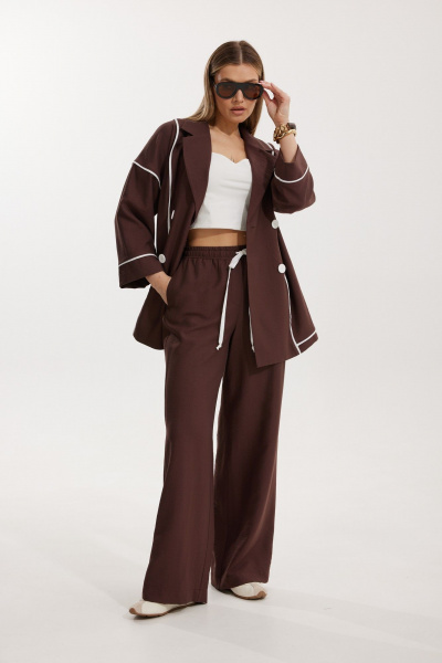 Брюки, жакет Kaloris 2302 - фото 3