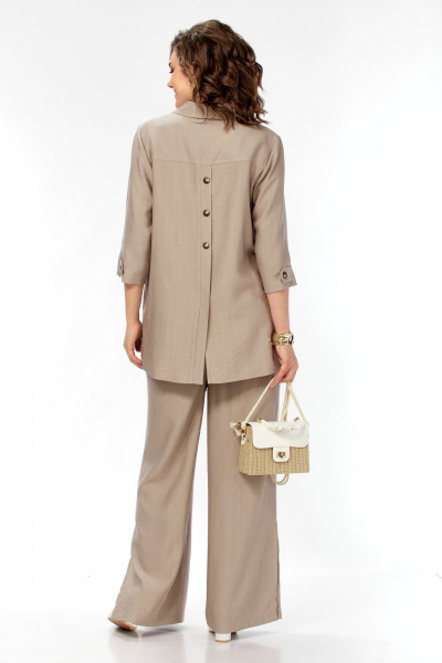 Блуза, брюки Matini 1.1672 капучино - фото 9