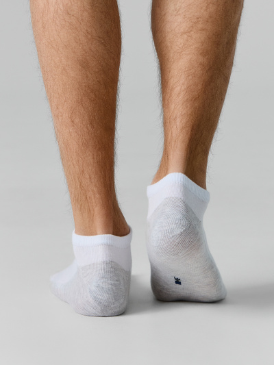 Носки Mark Formelle 104A-3091/253104A белый_св.серый_меланж_3_рис.3091 - фото 2