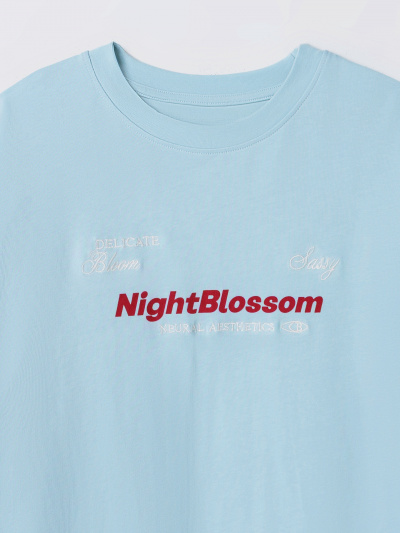 Футболка Mark Formelle 112950/25-39736П-0-2 голубая_дымка_печать_674_W_вышивка - фото 3