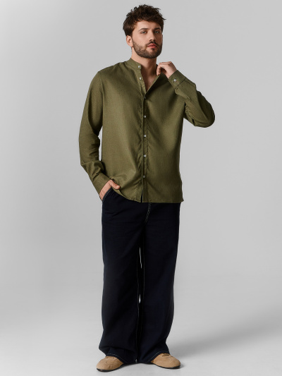 Рубашка Mark Formelle 121981/25-5694Ц-9 хаки - фото 1