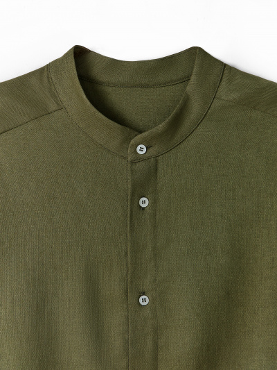 Рубашка Mark Formelle 121981/25-5694Ц-9 хаки - фото 4