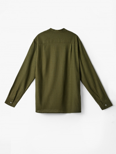 Рубашка Mark Formelle 121981/25-5694Ц-9 хаки - фото 3