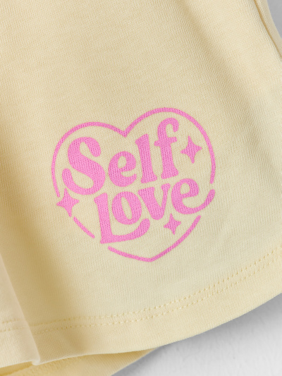 Шорты Mark Formelle 137766/25-41514П-0 лимонный_лед_печать_1_сл_на_ЛВ_дет_пер - фото 2