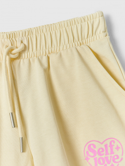 Шорты Mark Formelle 137766/25-41516П-0 лимонный_лед_печать_1_сл_на_ЛВ_дет_пер - фото 3