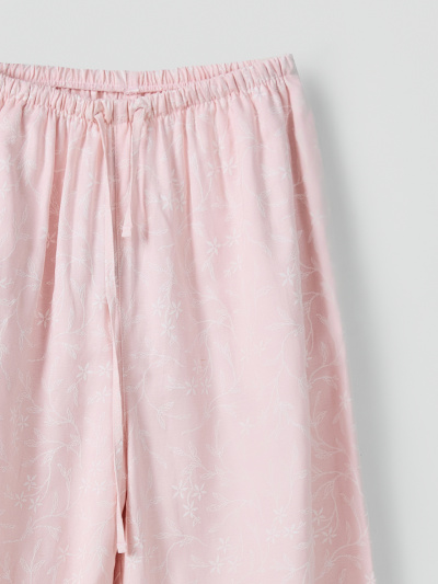 Брюки Mark Formelle 182511/25-41003П-9 цветы_на_жемчужно_розовом - фото 5