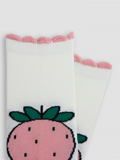 Носки Mark Formelle 406K-3205/B3-25406K молочный_сухая_роза_рис.3205 - фото 4