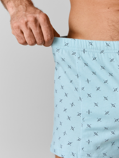 Трусы Mark Formelle 411231/25-5230П-0 узор_на_серо_бирюзовом - фото 2