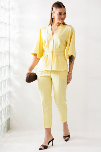Брюки, жакет Mubliz 324 желтый - фото 23