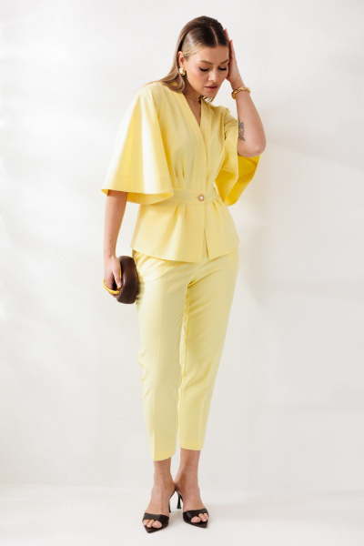 Брюки, жакет Mubliz 324 желтый - фото 22