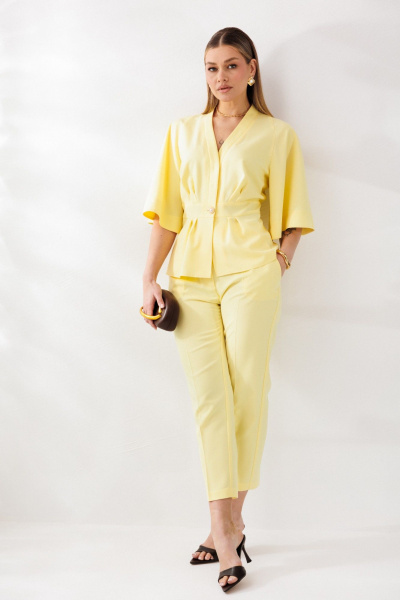 Брюки, жакет Mubliz 324 желтый - фото 20