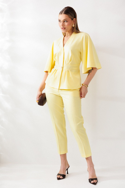 Брюки, жакет Mubliz 324 желтый - фото 17
