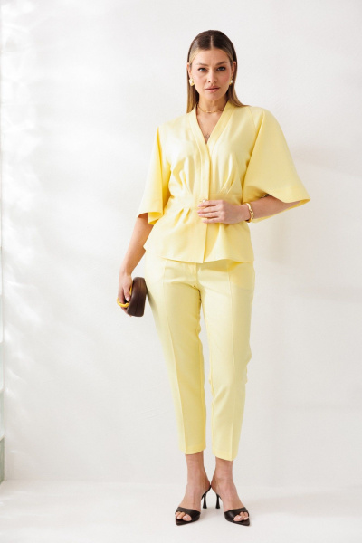 Брюки, жакет Mubliz 324 желтый - фото 6