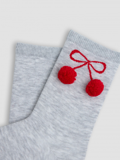 Носки Mark Formelle 430K-3536/B2-26430K-1 св.серый_меланж_рис.3536 - фото 3