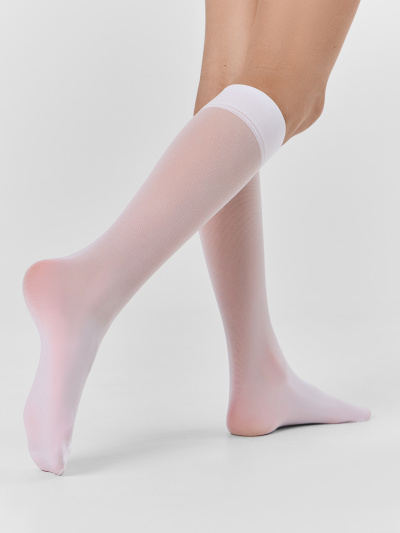 Гольфы Mark Formelle 447PA-3292/B4-25447PA белый_000Н_Крашение_полиамид.изделий_(носки) - фото 2