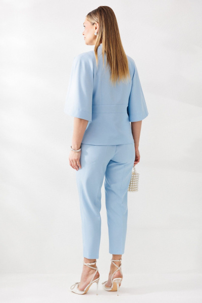 Брюки, жакет Mubliz 324 голубой - фото 14
