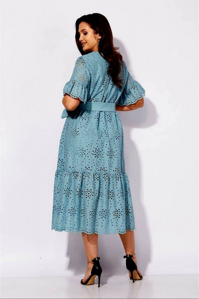 Платье TAiER 1356 изумруд - фото 3