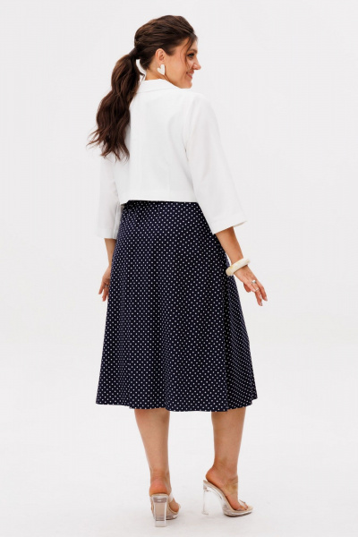 Жакет, платье Anelli 1708 чия-пудинг - фото 6