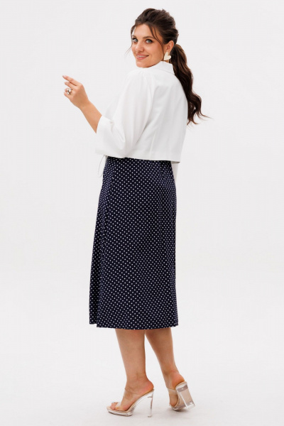 Жакет, платье Anelli 1708 чия-пудинг - фото 3