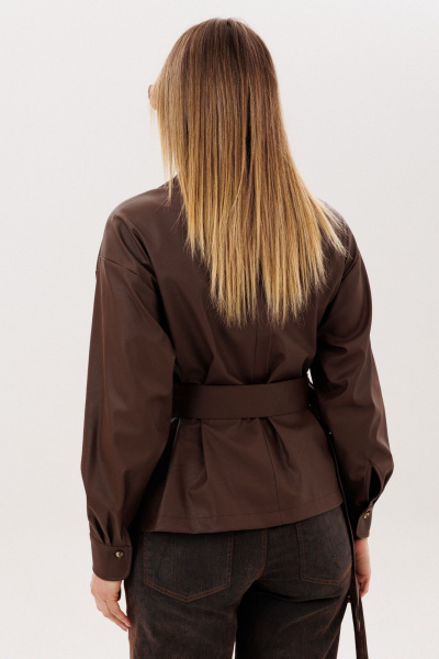 Рубашка Anelli 1826 чоколайт-скин - фото 7