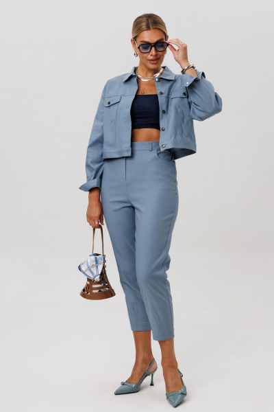 Брюки Anelli 1565.2 горная-роса - фото 2