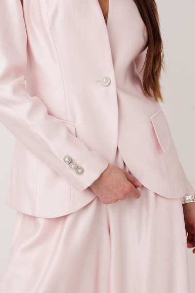 Брюки, жакет ERTANNO 10011002 розовый - фото 8