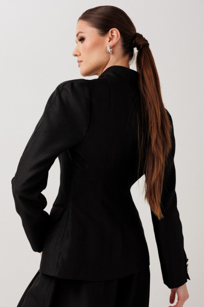 Брюки, жакет ERTANNO 10041005 черный - фото 9