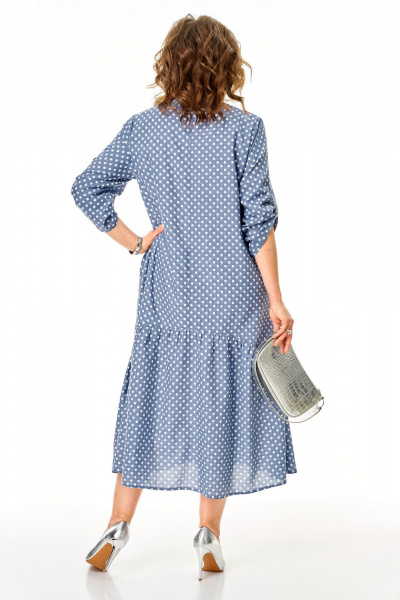 Платье Lady Secret 26321 голубой - фото 7