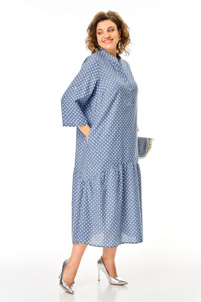 Платье Lady Secret 26321 голубой - фото 3