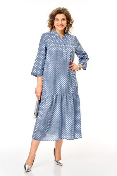 Платье Lady Secret 26321 голубой - фото 2