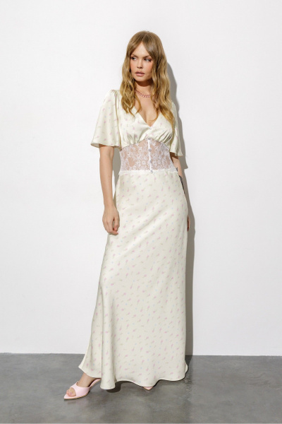 Платье PiRS 6662 пастельный_желтый - фото 6