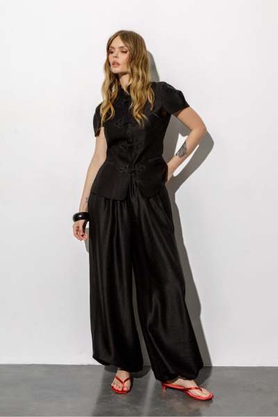 Брюки PiRS 6671 черный - фото 2