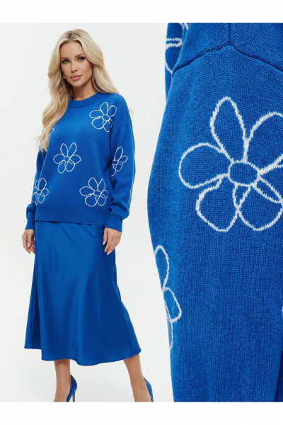 Джемпер Belange 2925 небесный - фото 3