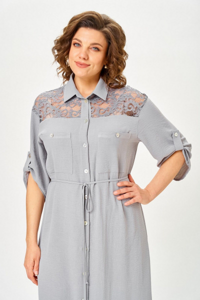 Платье Svetlana-Style 2341 серый - фото 6