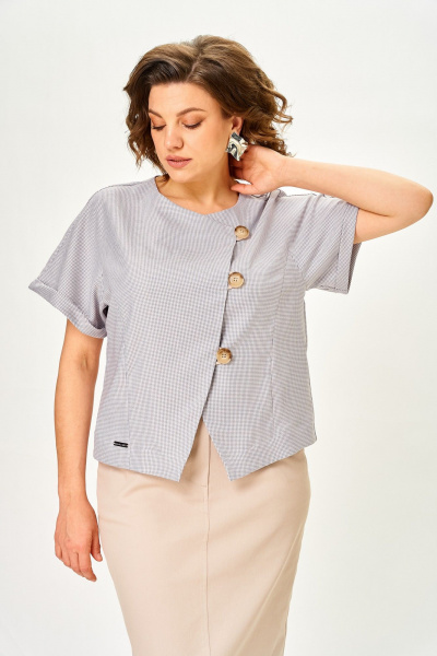 Жакет, юбка Michel chic 1422 латте - фото 6