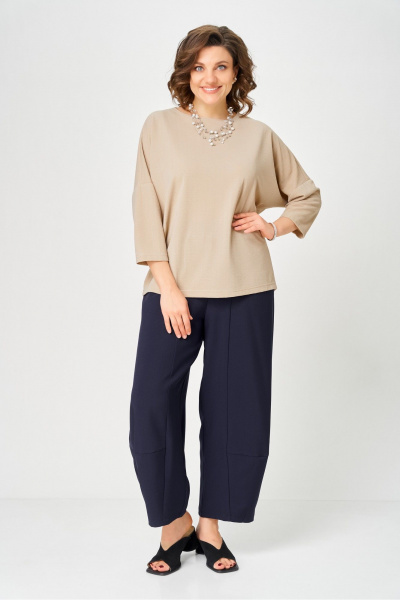 Джемпер Bliss 9408 бежевый - фото 2