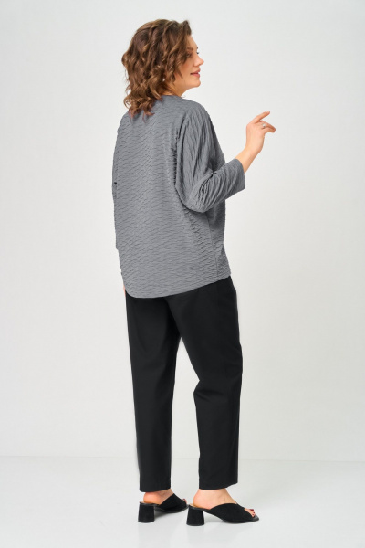 Джемпер Bliss 9407 графит - фото 5