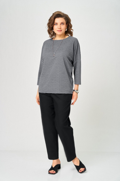 Джемпер Bliss 9407 графит - фото 2