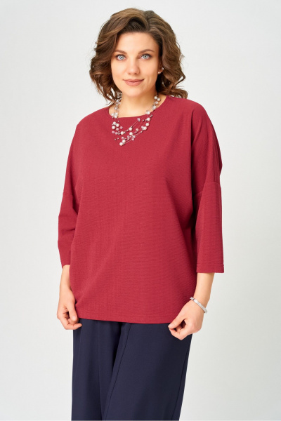 Джемпер Bliss 9408 красный - фото 6