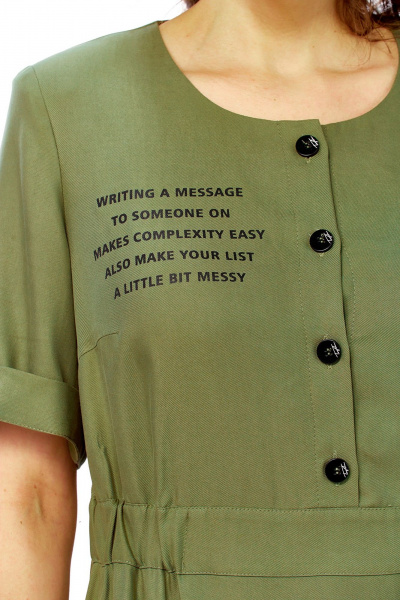 Платье Jurimex 3506 олива - фото 6