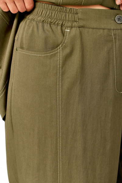 Брюки, жакет Jurimex 3482 хаки - фото 6