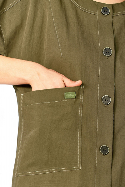 Брюки, жакет Jurimex 3482 хаки - фото 5