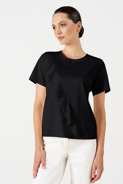 Футболка Nelva 23216 черный - фото 1