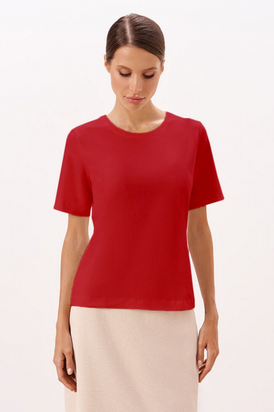 Футболка Nelva 23235 малиновый - фото 1