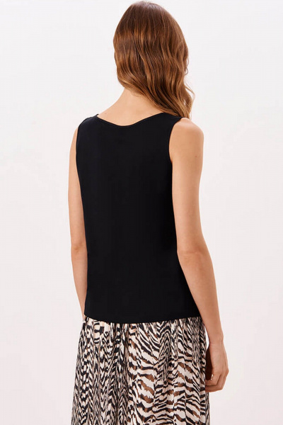 Блуза Nelva 23302 черный - фото 4